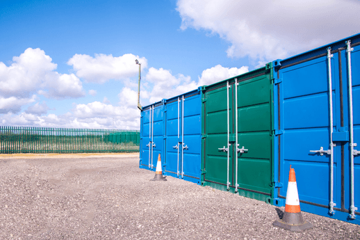 Storage Container Row